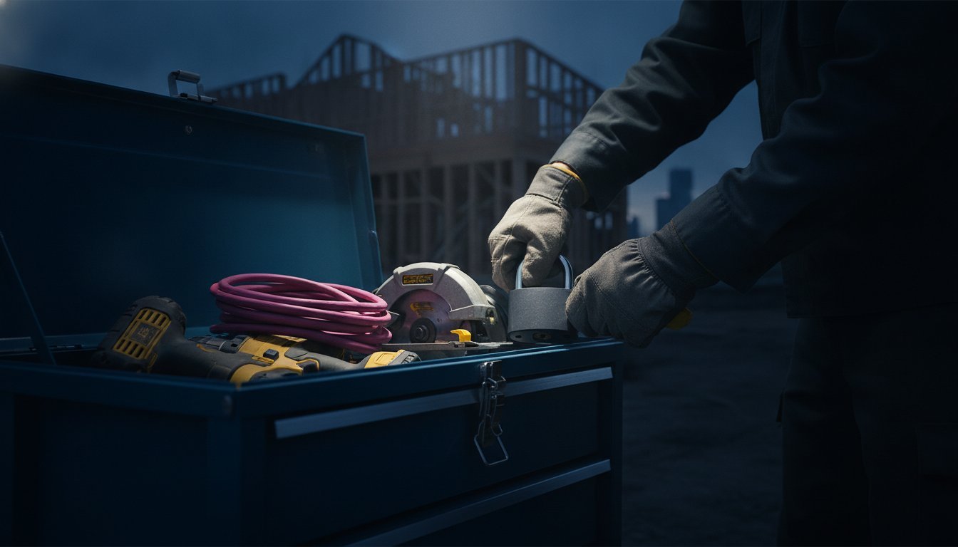 Construction Tool Theft Prevention Tips: A Job Site Security Checklist for 2026