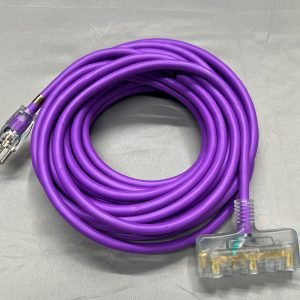 12 GAUGE PURPLE TRIPLE TAP EXTENSION CORD