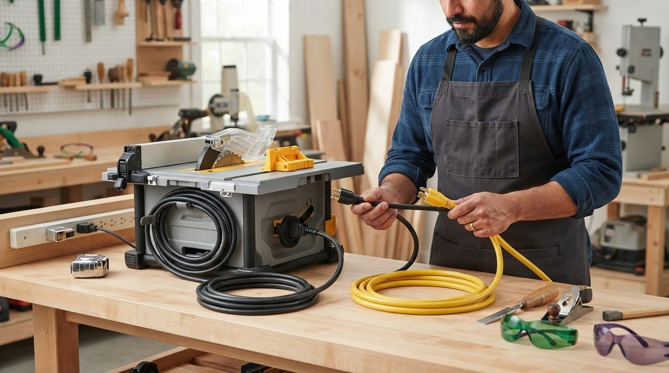 Power Cord for a Table Saw: How to Choose the Right One in 2026