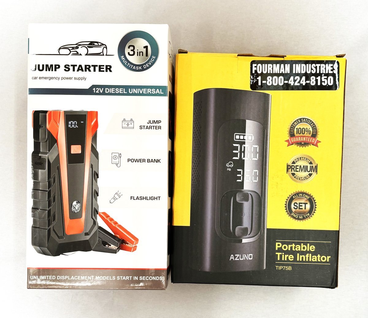 Roadside Essentials: Battery Jump Starters & Inflators