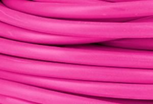 12 Gauge NEON PINK SJTW Extension Cord with Single Lighted End 50-foot