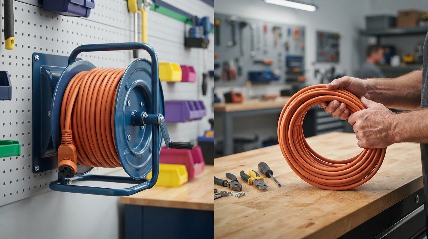 Extension Cord Reel vs. Manual Wrapping: Which Storage Method Works Best?