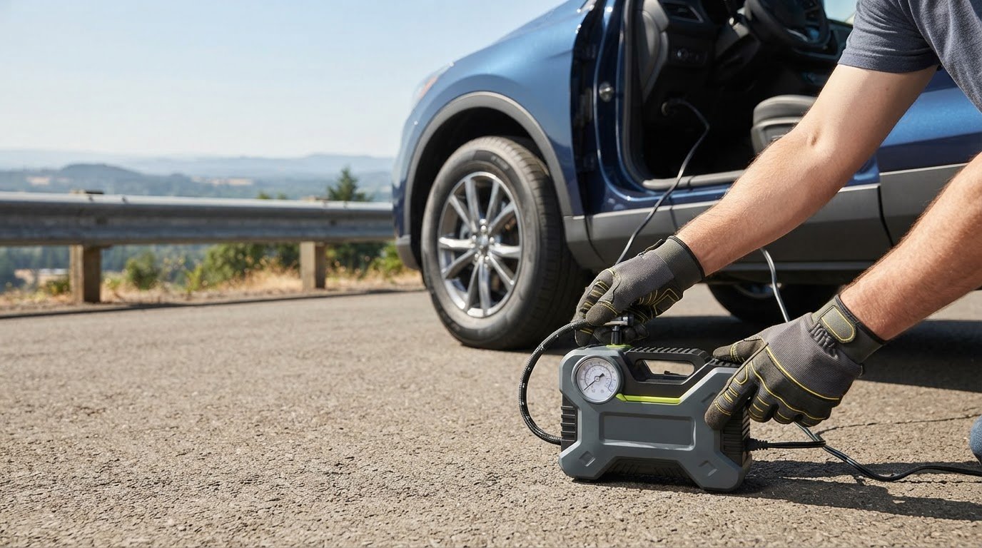 Portable 12V Tire Inflator Kit: How to Choose and Use One
