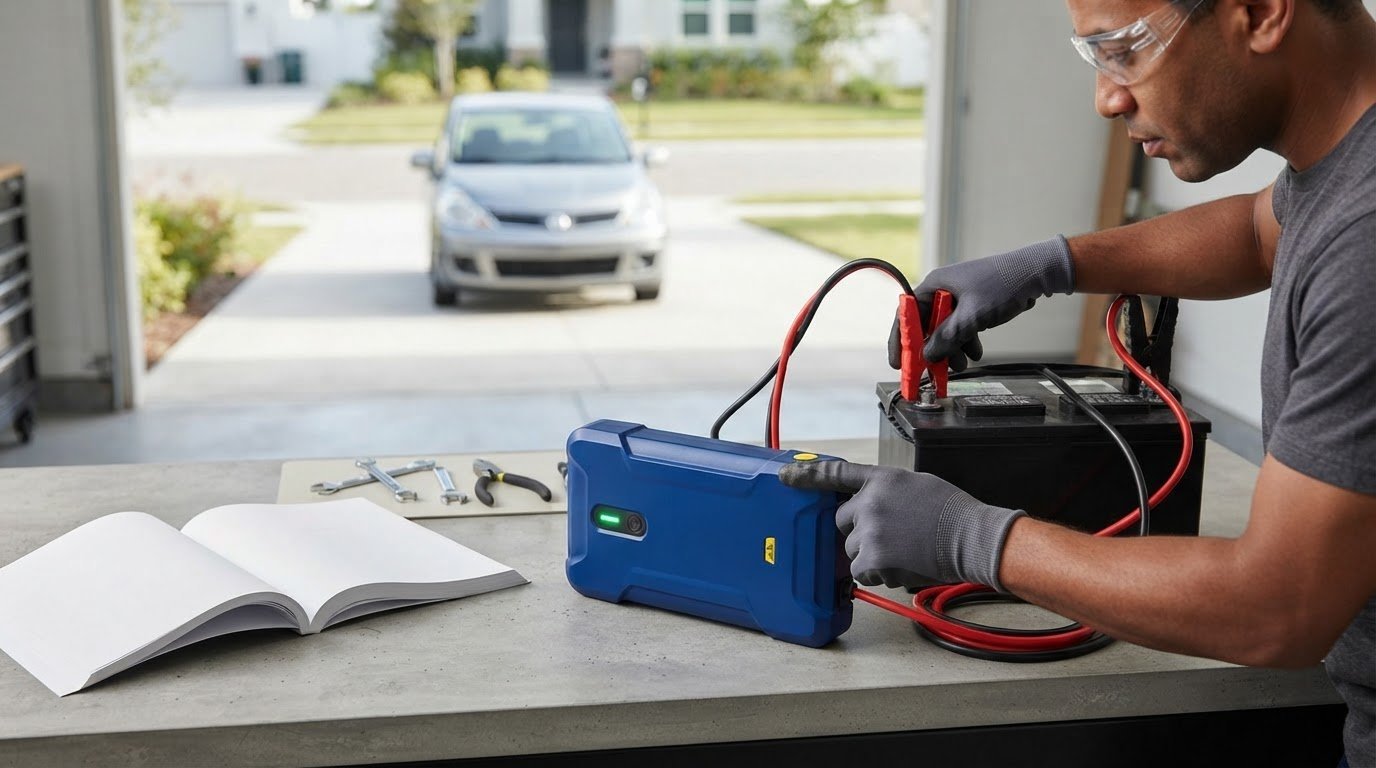 Troubleshooting a Portable Jump Starter: A Safe, Step-by-Step Guide